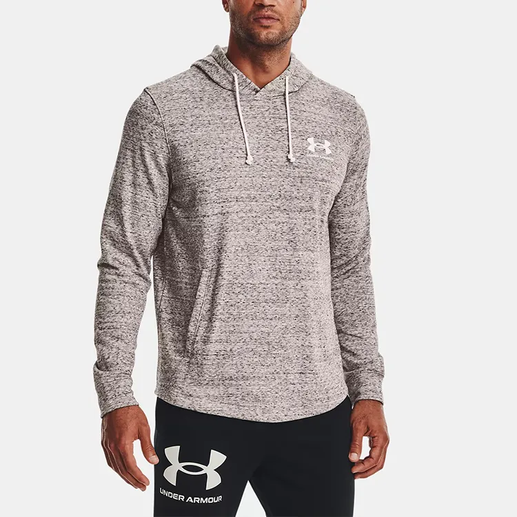 Under Armour Rival Sweatshirts Men Agate White-3