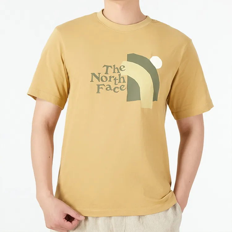 THE NORTH FACE T Shirt Men's Yellow-2