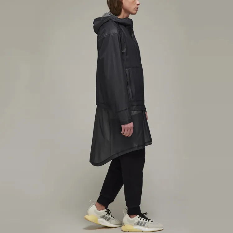 Y 3 Logo print Hooded Jacket-4