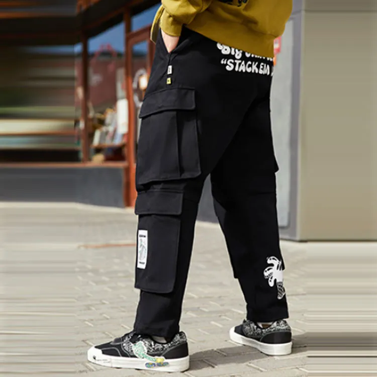 LiNing x Steven Harrington Cargo Pants Men's Black-5