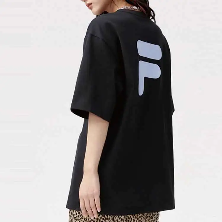 FILA FUSION Sports Life Collection T Shirt Unisex Black-7