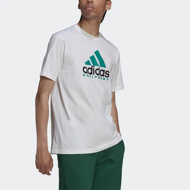 adidas originals Men's EQT Logo Tee White-8