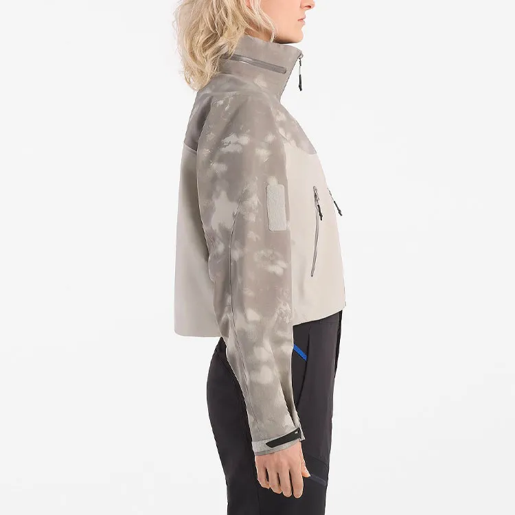 Arc'teryx Women'ss Olena Komorebi Cropped Jacket Salt Flats-4