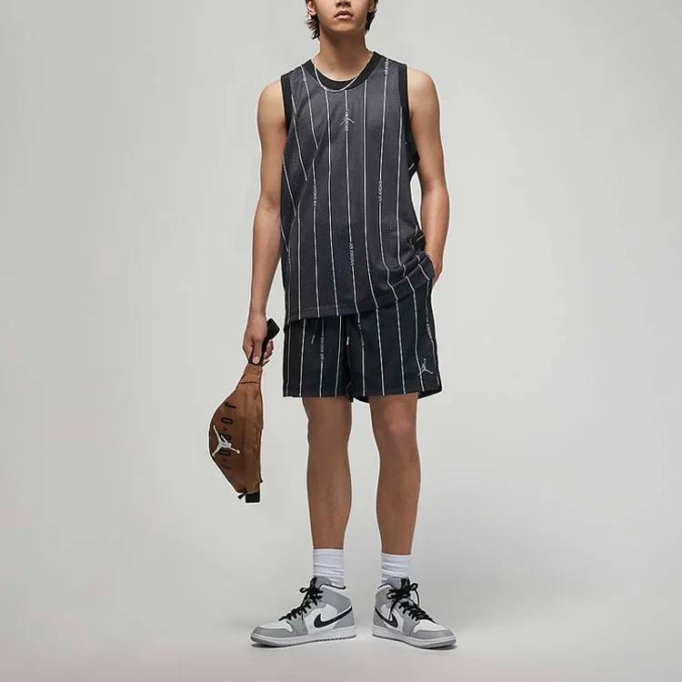 Jordan Essentials Basketball Jersey Men's Black-2