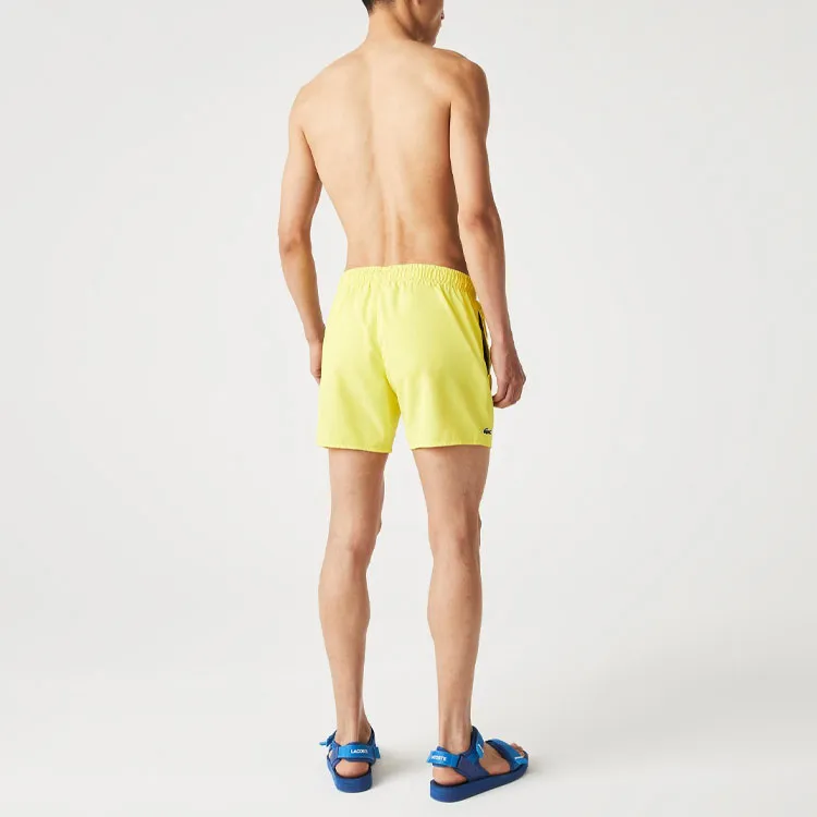 LACOSTE Casual Shorts Men Yellow-2