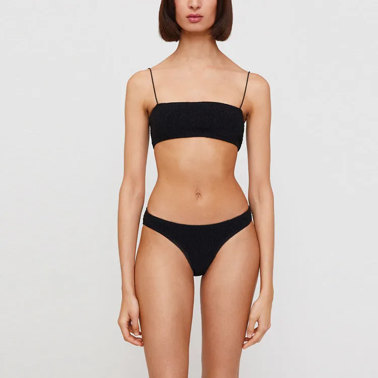 TOTEME Swimming Shorts Women's Black-3