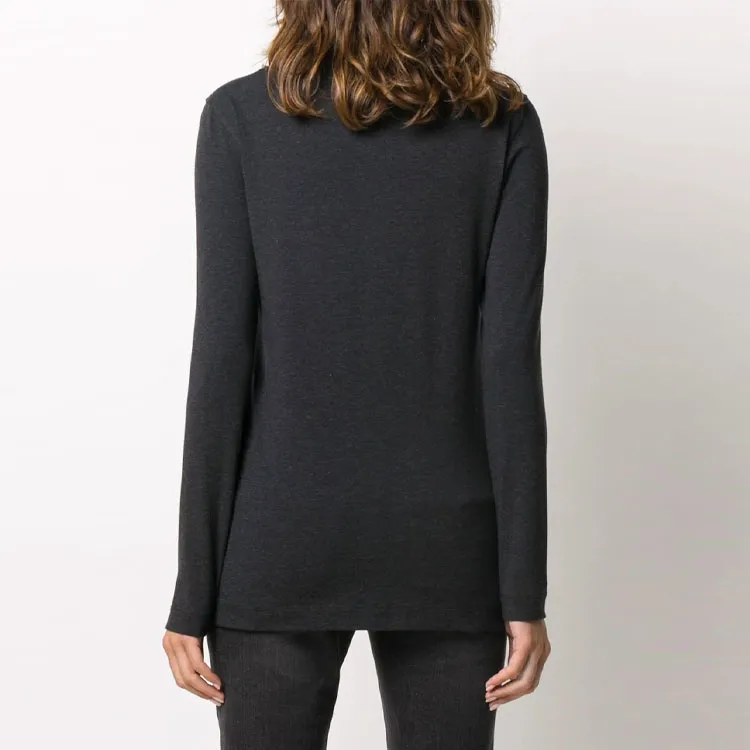Brunello Cucinelli Long Sleeved Jersey T Shirt-3