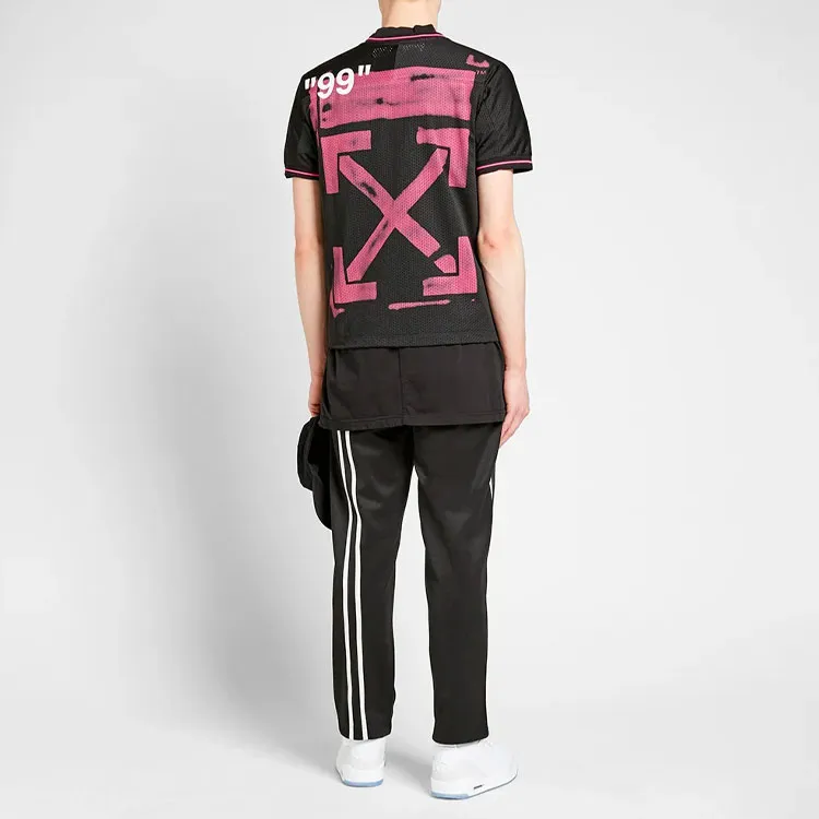 OFF WHITE T Shirt Regular Fit Men's Black-2