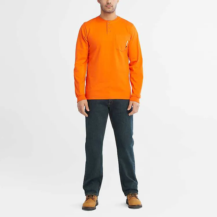 Timberland T-Shirts Men Orange-1
