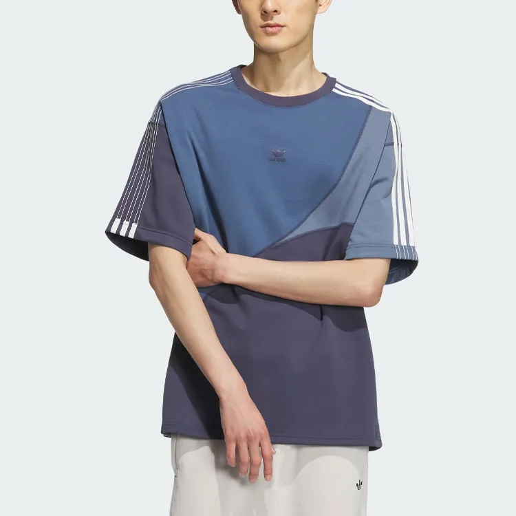 Adidas Originals T Shirt Unisex Dark Navy Blue-1