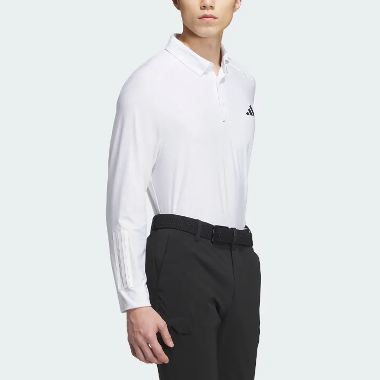 Adidas Polo Shirts Men White-3