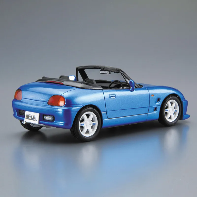 AOSHIMA 1/24 Suzuki EA11R Capri Sports Racing Car Model Kits-2