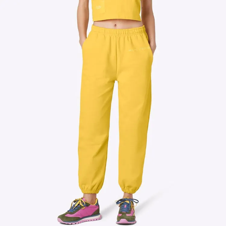 MARC JACOBS Knitted Sweatpants Women's Yellow-2