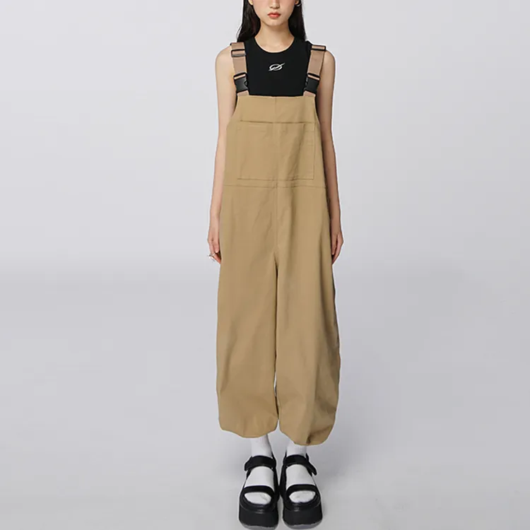 YUICHI YANG Overalls Women's Khaki-1