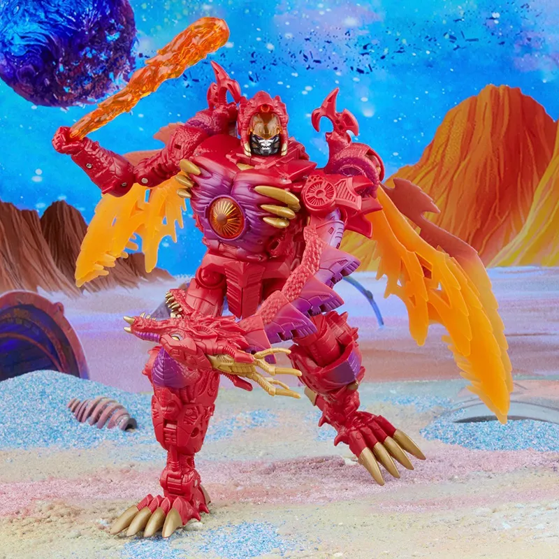 Hasbro Transformers Megatron Legacy Collection Red Dragon Assembled Models-4
