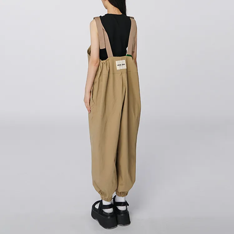 YUICHI YANG Overalls Women's Khaki-2