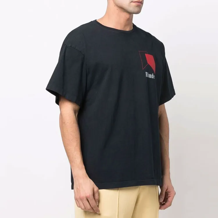 RHUDE Track Logo Tee-2