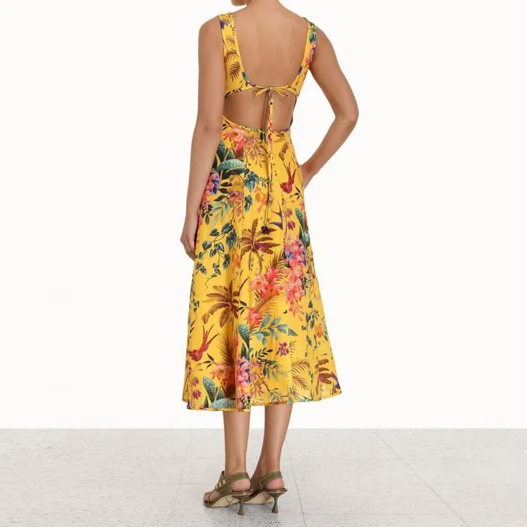 Zimmermann Sleeveless Dresses Women's Yellow-2