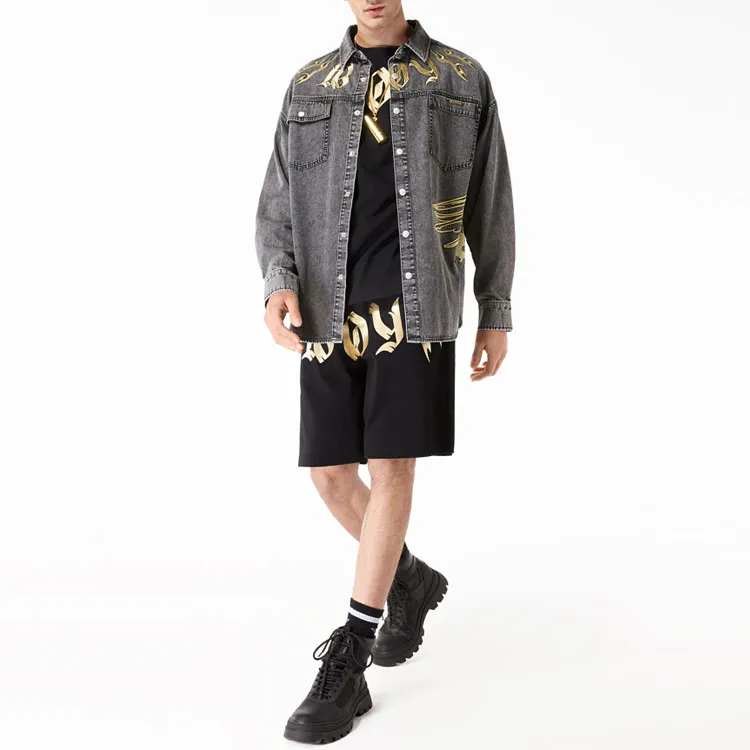 Boy London SS22 Denim Jacket Men's Black-4