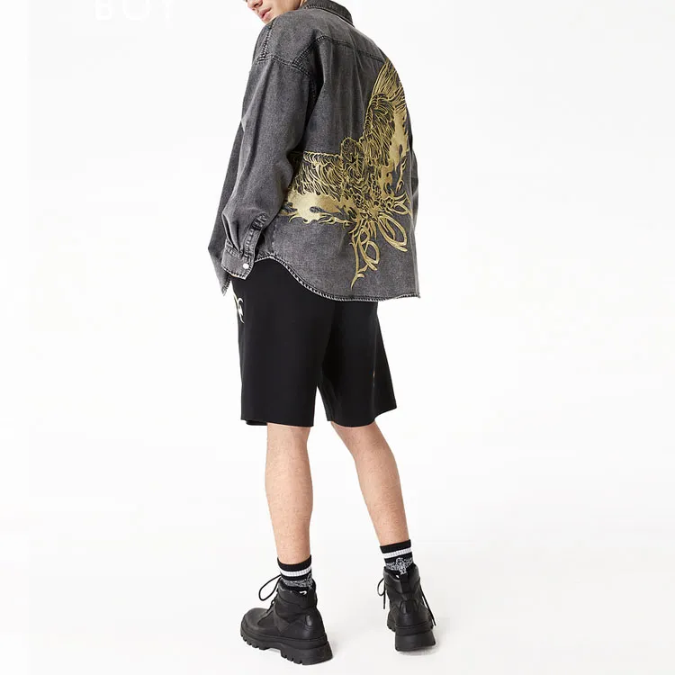Boy London SS22 Denim Jacket Men's Black-3