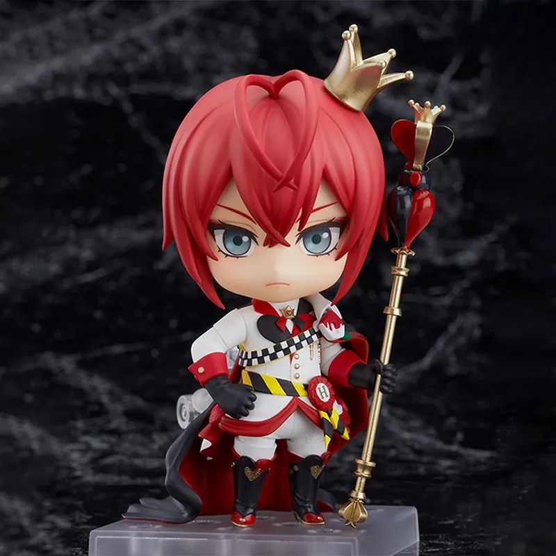 Aniple Disney Figure Print Disney Wonderland Riddle Rosehearts Red Roseheart Nendoroid 10cm With Base Chibi Figures-1