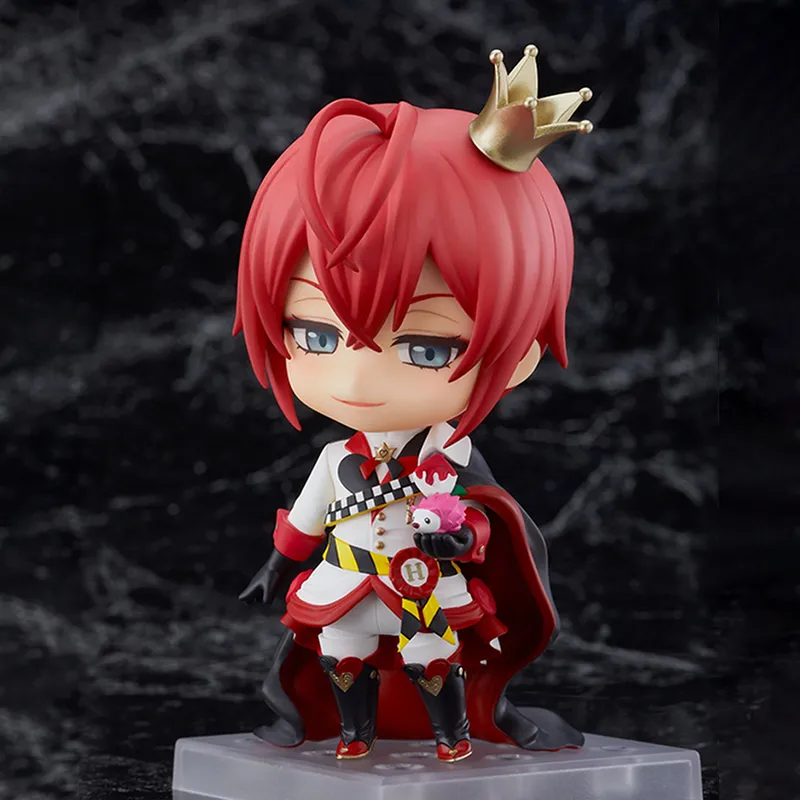 Aniple Disney Figure Print Disney Wonderland Riddle Rosehearts Red Roseheart Nendoroid 10cm With Base Chibi Figures-5