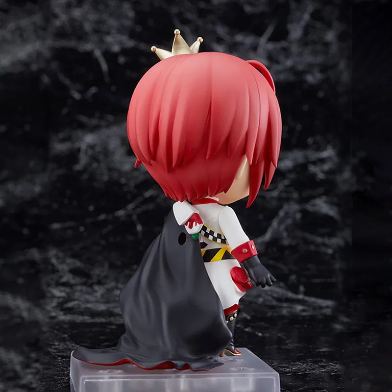 Aniple Disney Figure Print Disney Wonderland Riddle Rosehearts Red Roseheart Nendoroid 10cm With Base Chibi Figures-6