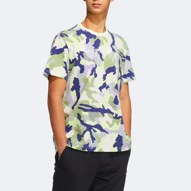 Adidas T-Shirts Men Lime Green-3