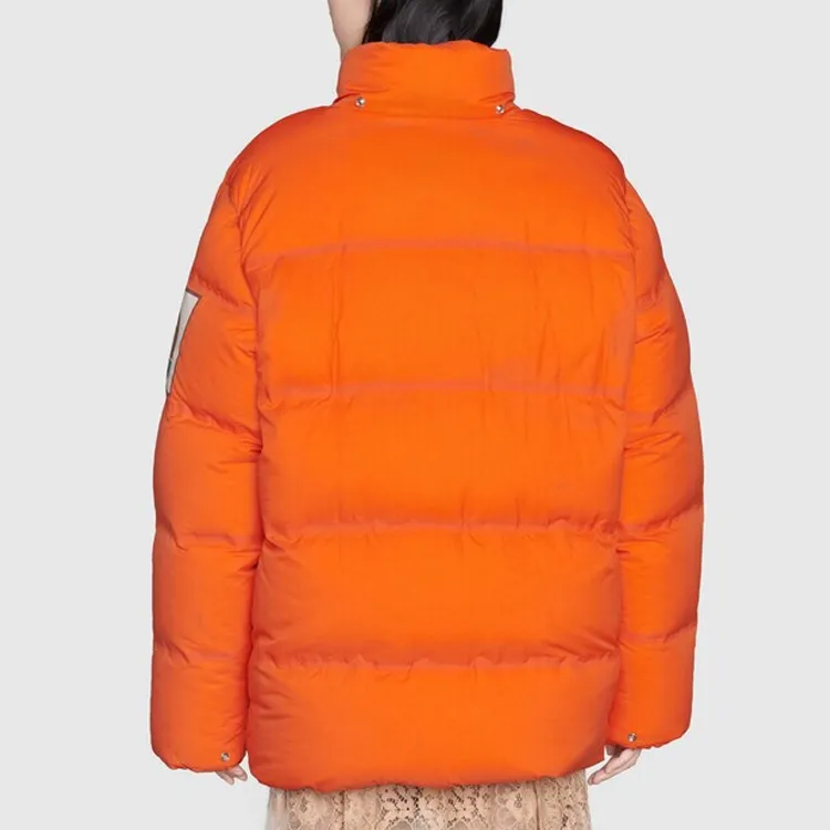 GUCCI X The North Face Padded Jacket Orange-4