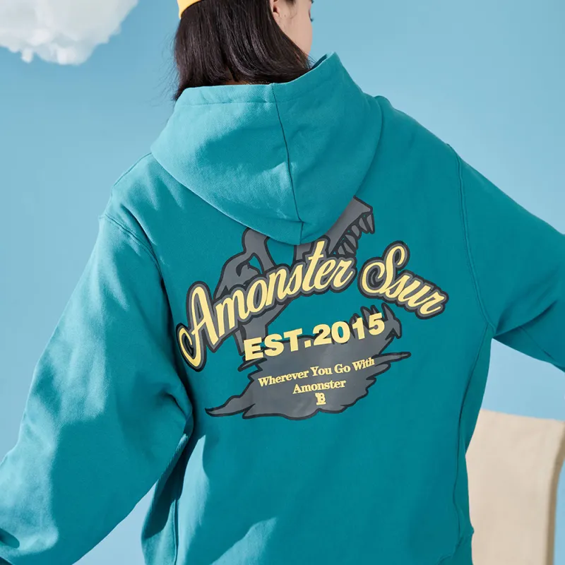 AMONSTER Sweatshirts Unisex Green-2