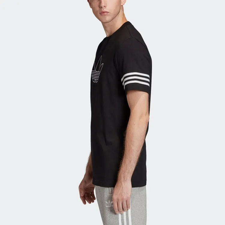 adidas originals Outline Tee Black-3