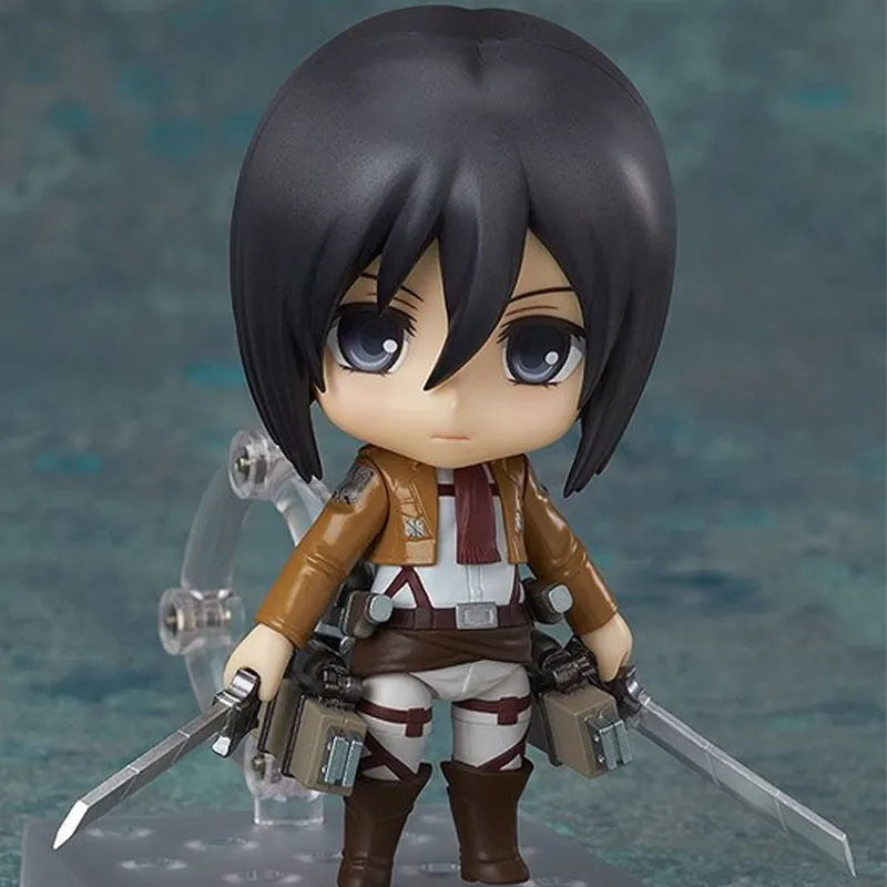 GSC Attack On Titan, Mikasa Ackerman, With Base Chibi Figures 10cm-2