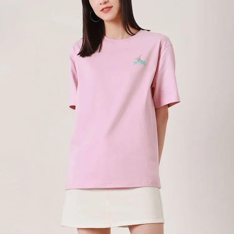 LiNing Disney T Shirt Unisex Pink-4