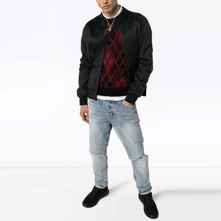 SAINT LAURENT Sweater Men's Red-1