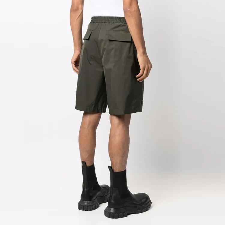 Valentino Logo Patch Bermuda Shorts-2