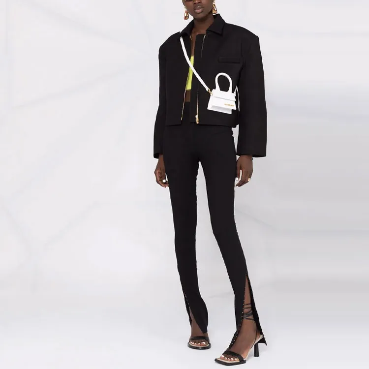 Jacquemus Le Pantalon Obiou Pants 'Black'-3