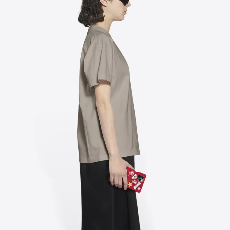 Balenciaga T Shirt Women's Gray-5