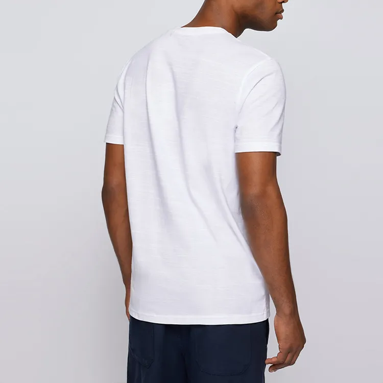 HUGO BOSS T Shirts Men White-4