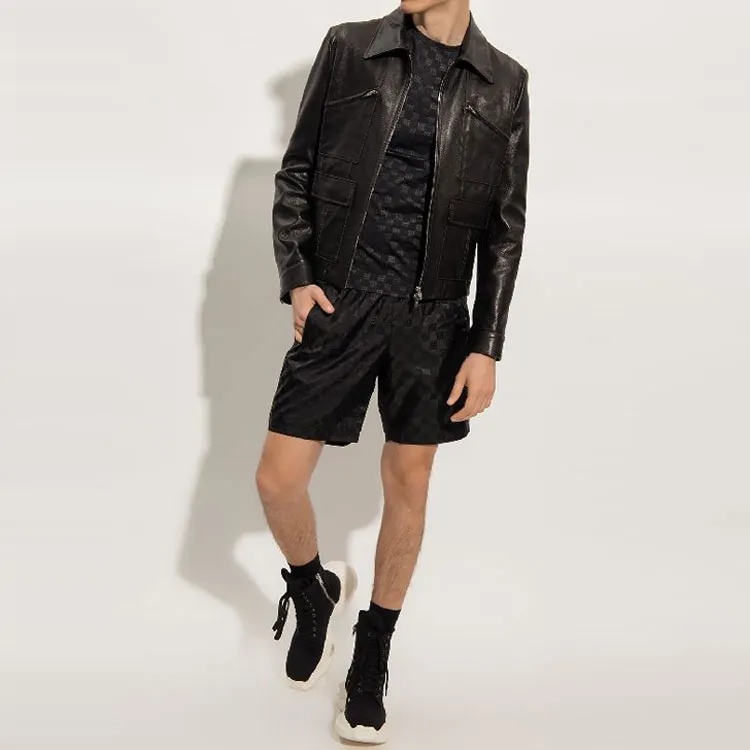 Misbhv Monogram Printed Shorts-1