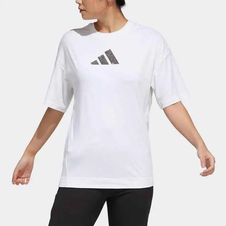 Swarovski X Adidas T Shirts Women's White-1