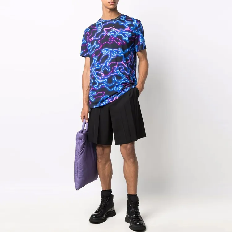 Valentino T-Shirts Men Blue-1