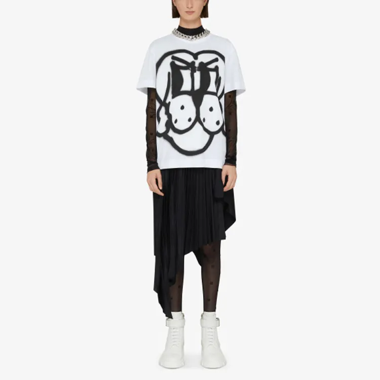 Givenchy Dog Printed Crewneck T-Shirt-1