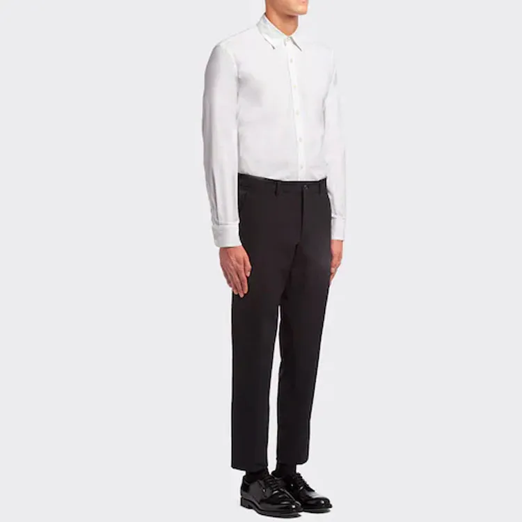 PRADA Casual Pants Men Black-3
