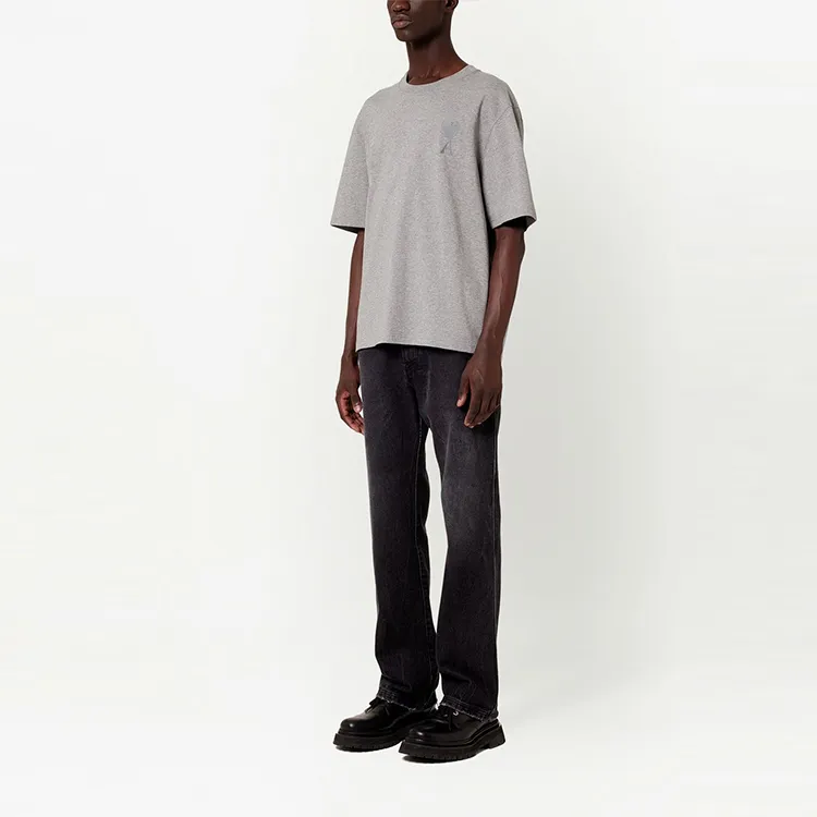 Ami Tonal Big Adc T Shirt-1