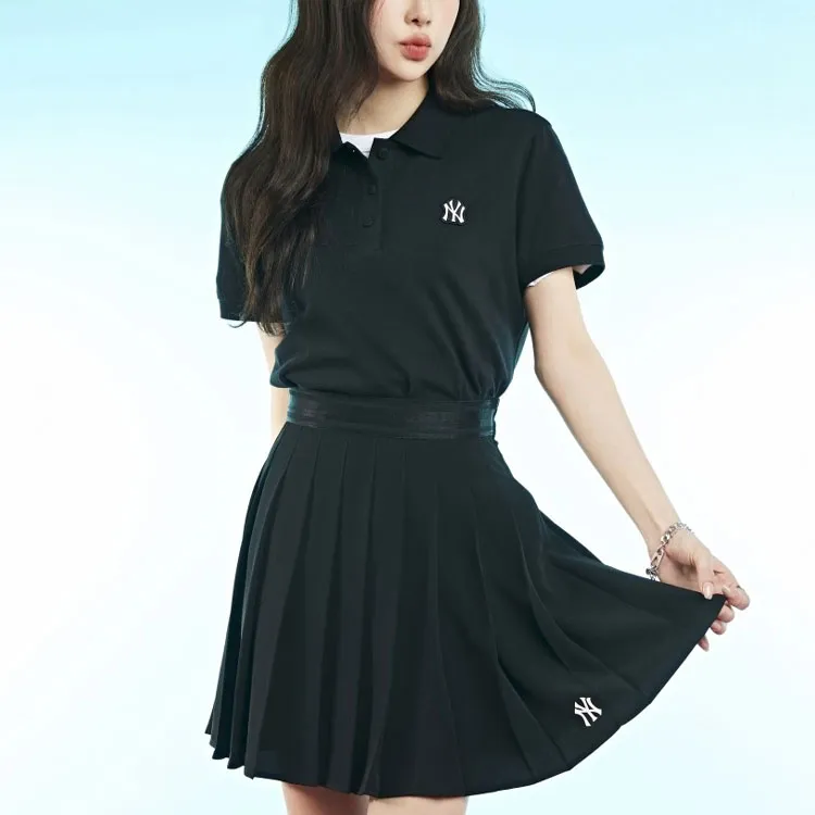 MLB New York Yankees Casual Short Skirts Women's Black-2