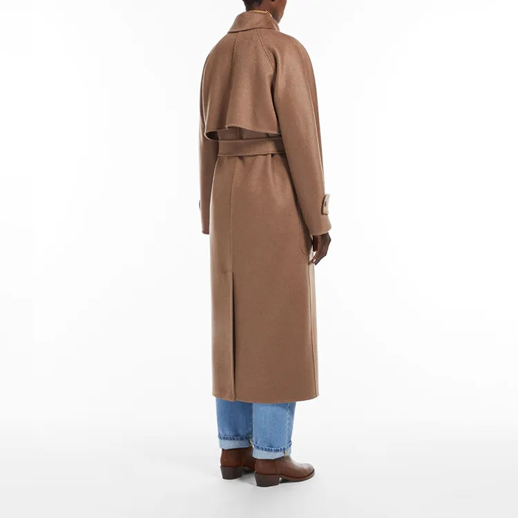 MaxMara Velvet feel Coat Women's Brown-3