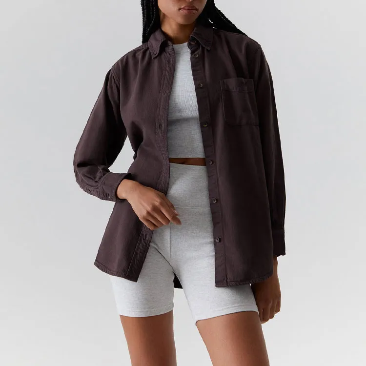 KITH Women's Ora Ii Denim Shirt 'Incognito'-2