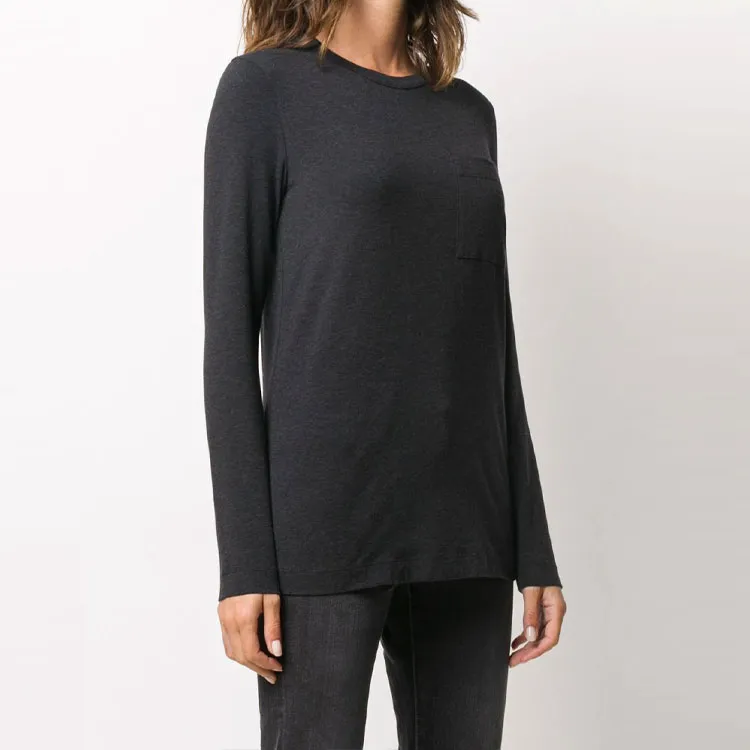 Brunello Cucinelli Long Sleeved Jersey T Shirt-4