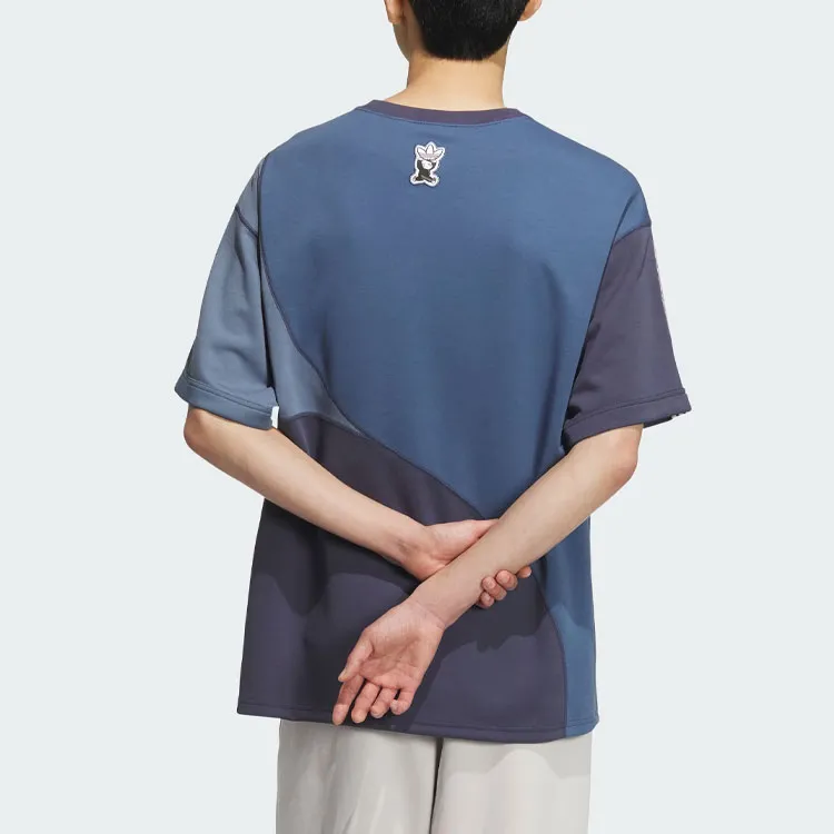 Adidas Originals T Shirt Unisex Dark Navy Blue-2