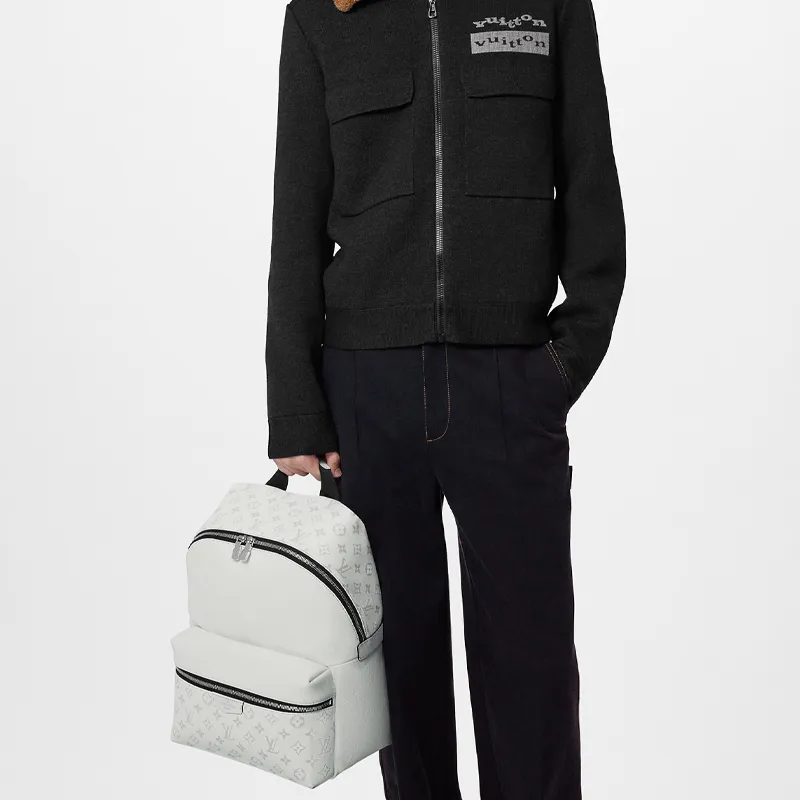 LOUIS VUITTON Discovery Backpack Optic White-6